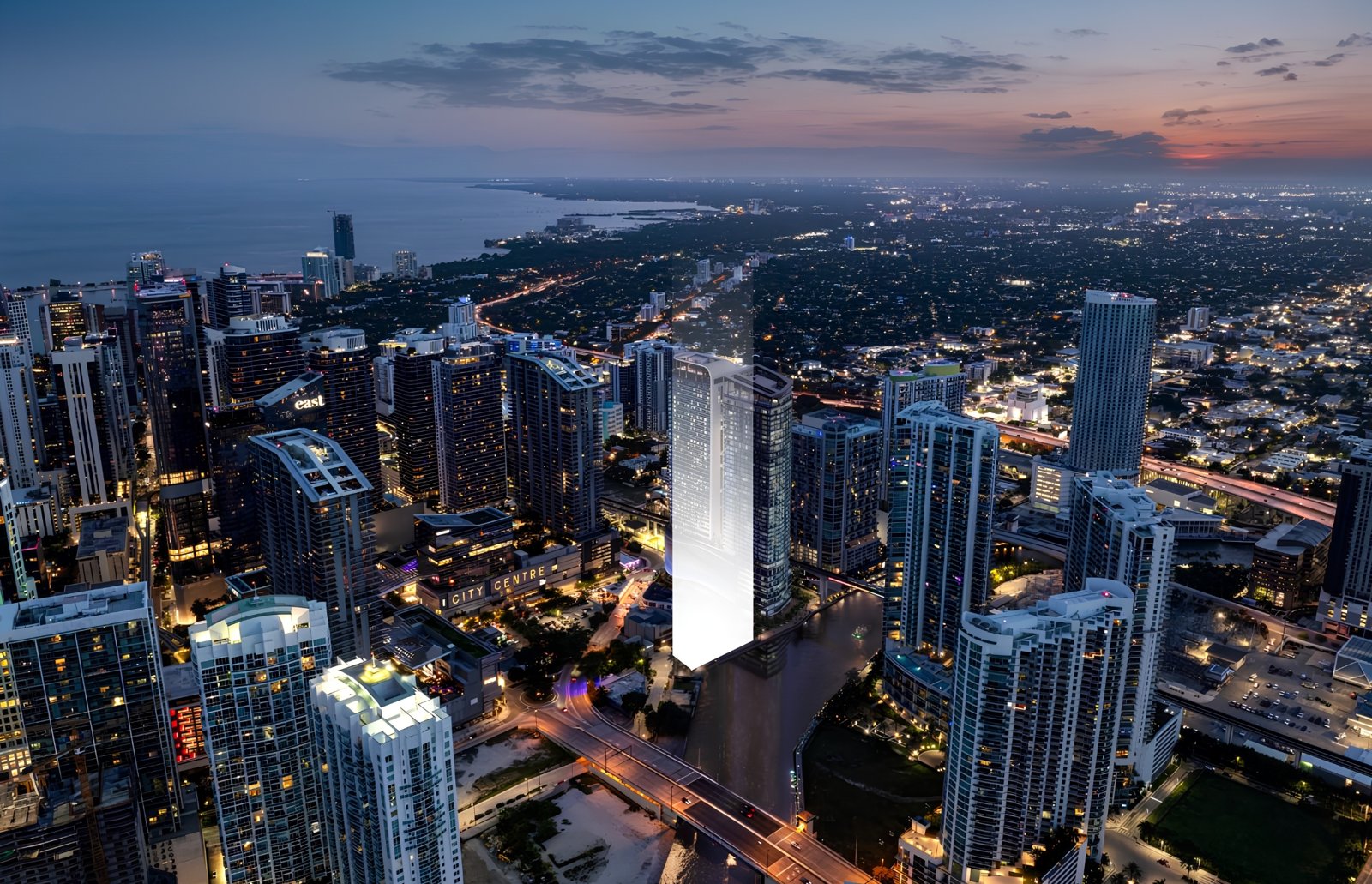 US$ 50 milhões por um dos últimos terrenos com frente d'água em Brickell — e uma torre de US$ 650 milhões no plano